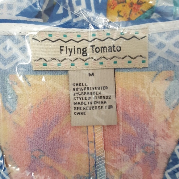 Stunning Striped Floral Blouse - Picture 4 of 4